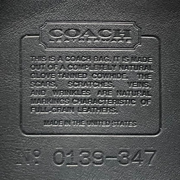 [SOLD] RARE Vintage Coach Beckett Zip Bag 9920 - Picture 7 of 7